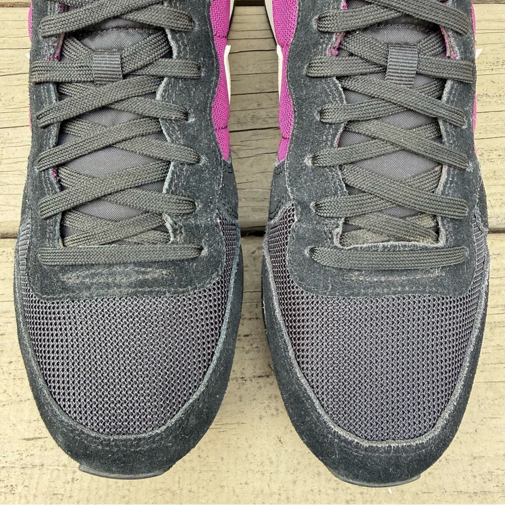 Nike Internationalist Suede Mesh Sneakers Purple Black Size 9.5 - Picture 5 of 15